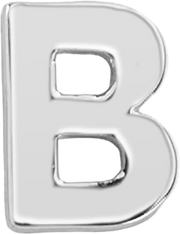 Slider Block Letter Charm