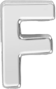 Slider Block Letter Charm