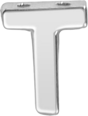 Slider Block Letter Charm