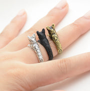 German Shepherd Wrap Ring