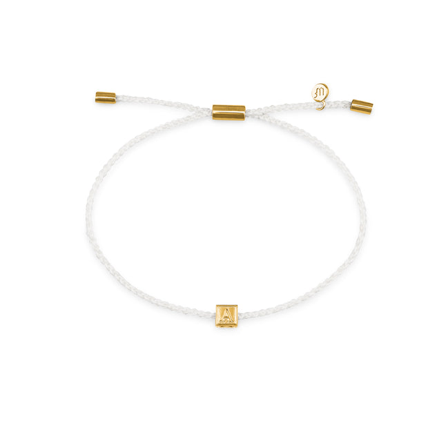 Letter Block Bracelet