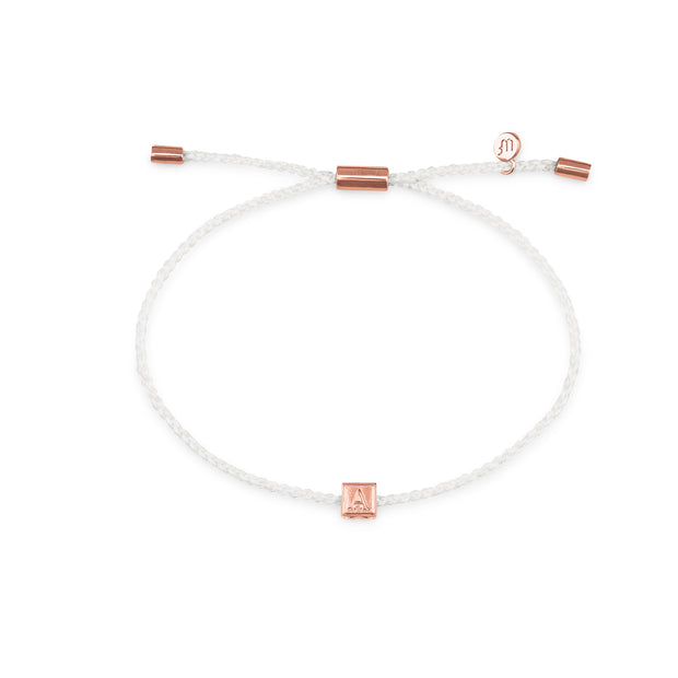 Letter Block Bracelet