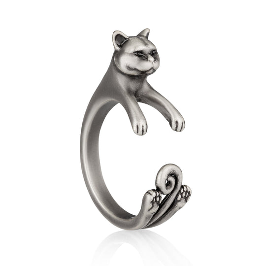British Shorthair Wrap Ring