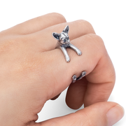 Chihuahua Wrap Ring