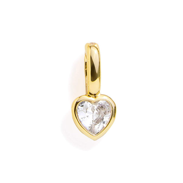 Crystal Heart Charm