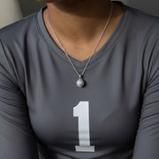 Personalized Filagree Photo Necklace