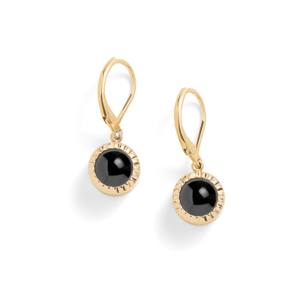 Personalized Circle Photo Earring