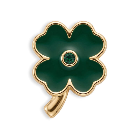 Floating Clover Charm
