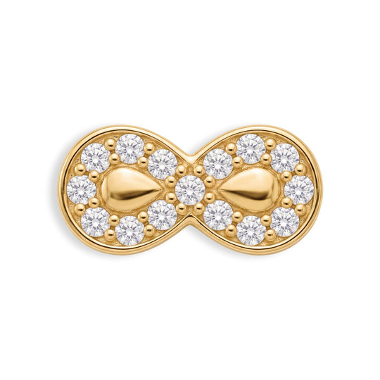 Floating Infinity Charm