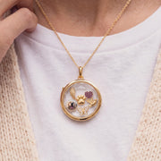 Floating Paw Charm, worn