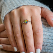 Enamel Lollipop Ring
