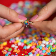Enamel Lollipop Ring