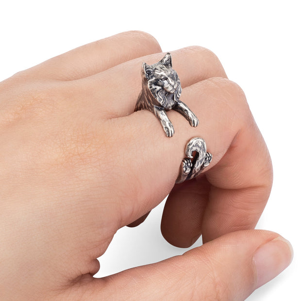 Maine Coon Wrap Ring