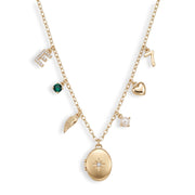 Mini Custom Charm Necklace — thumbnail 1 of 4