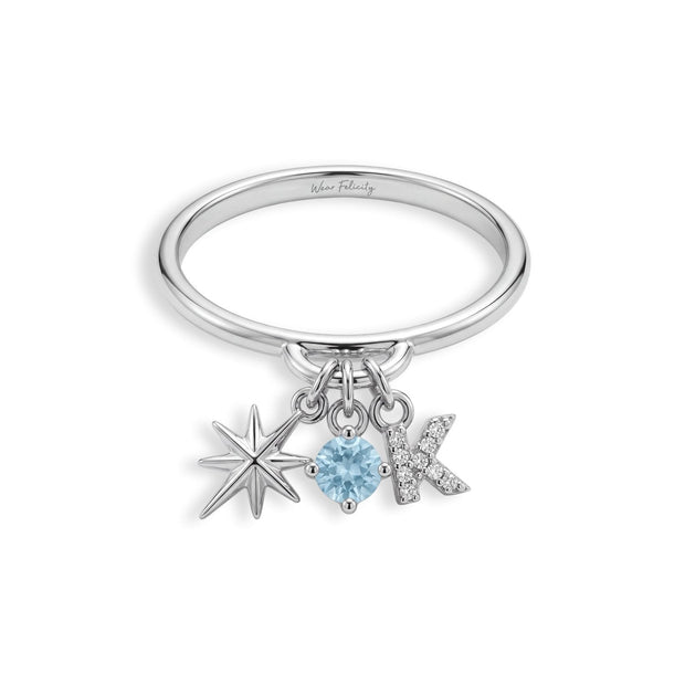 Mini Custom Charm Ring — image 2 of 4