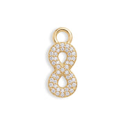 Mini Infinity Charm — thumbnail 1 of 2