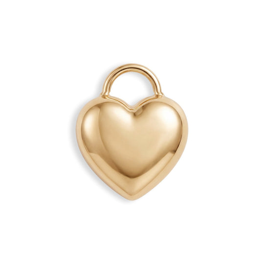 Mini Puffy Heart Charm