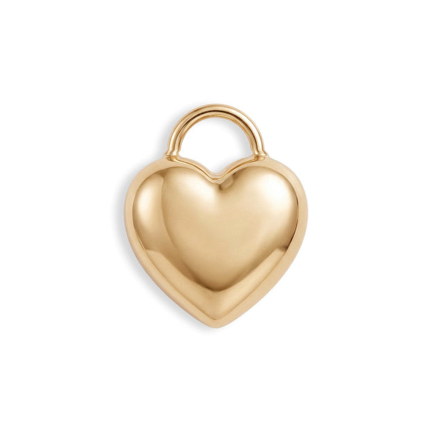 Mini Puffy Heart Charm — image 1 of 2
