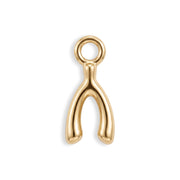 Mini Wishbone Charm — thumbnail 1 of 2