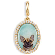 Personalized Painted Pet Portrait Charm — thumbnail 1 of 7