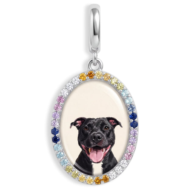 Personalized Painted Pet Portrait Charm — image 4 of 7
