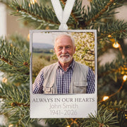 Personalized Memorial Photo Ornament 2