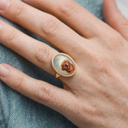 Personalized Painted Pet Portrait Ring — thumbnail 2 of 2