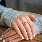 Enamel Pineapple Ring