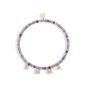Mini Semi-Precious Personalized Name Bracelet — thumbnail 4 of 11
