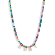Mini Semi-Precious Personalized Name Necklace — thumbnail 1 of 9